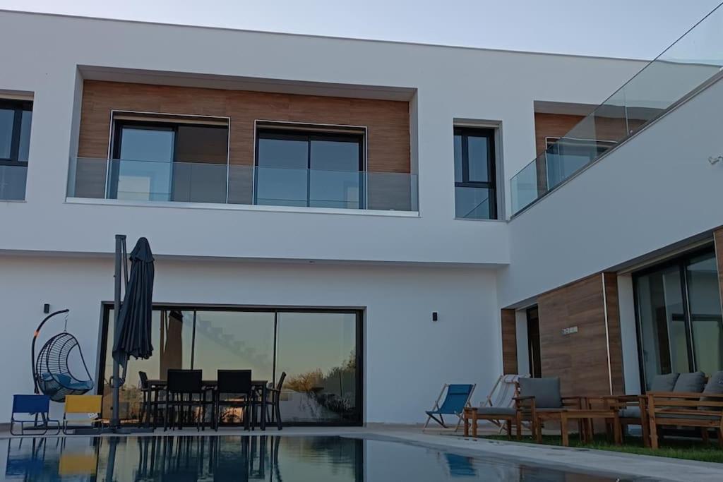 Splendide Maison De Campagne Avec Piscine Et Vue Panoramique. Villa El Maamoura Exterior photo