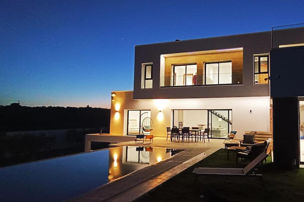 Splendide Maison De Campagne Avec Piscine Et Vue Panoramique. Villa El Maamoura Exterior photo