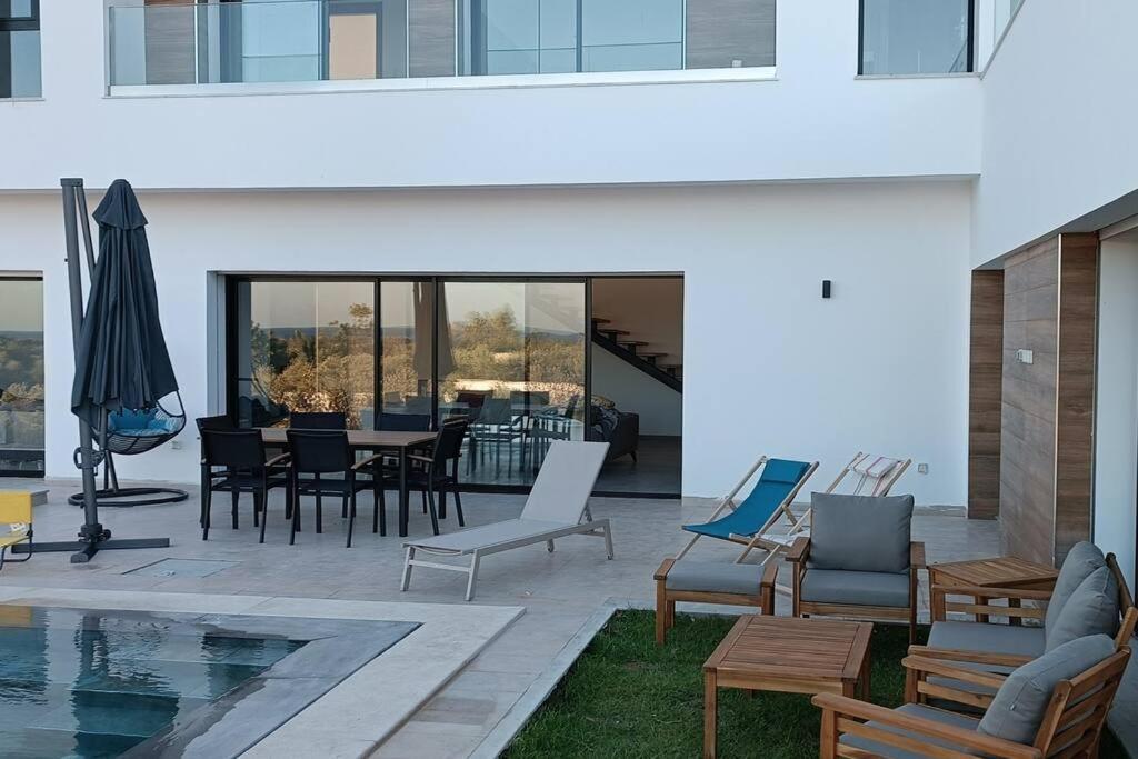 Splendide Maison De Campagne Avec Piscine Et Vue Panoramique. Villa El Maamoura Exterior photo