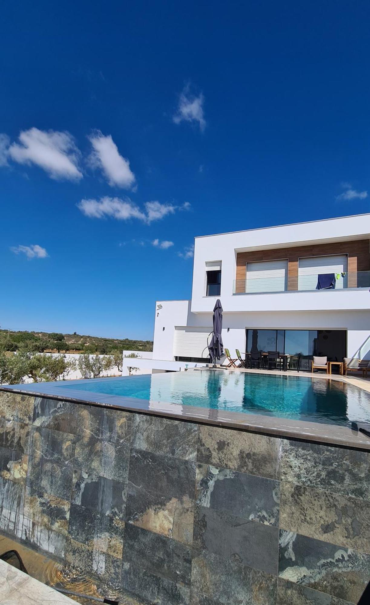 Splendide Maison De Campagne Avec Piscine Et Vue Panoramique. Villa El Maamoura Exterior photo